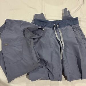 Figs Technical Collection XXS Scrub Set in Navy